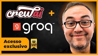 Como conectar o LLama 3 com CrewAI via GROQ.