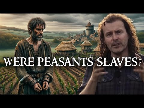 is a MEDIEVAL peasant a SLAVE?