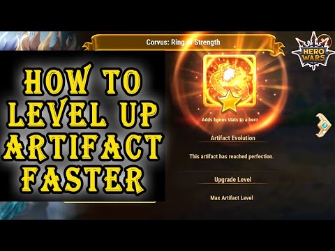 How to Level Up Artifact Faster? With Two Post Battles | Hero Wars Mobile