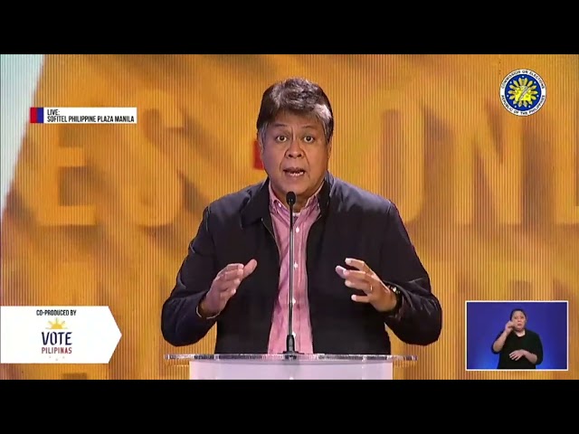 HIGHLIGHTS: Comelec’s PiliPinas Debates for VP candidates