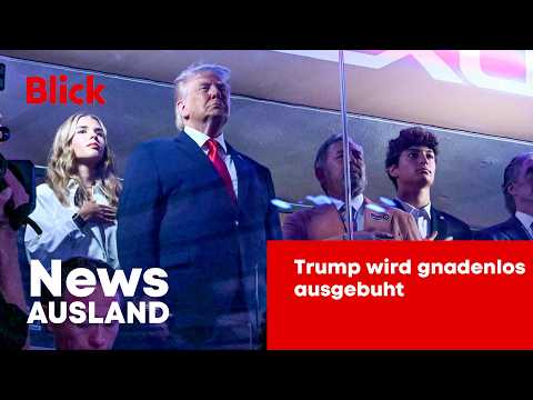 Trump gnadenlos ausgebuht: Heftige Reaktionen bei NBA-Finals in New York