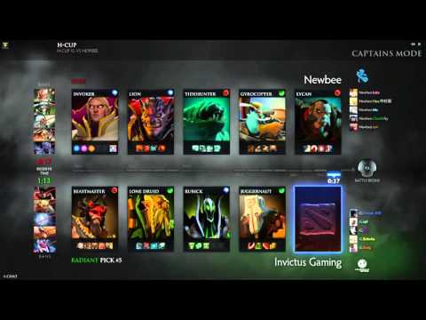 IG vs Newbee game 2 H-Cup
