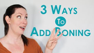 3 WAYS TO BONE A  CORSET || How to install a split busk | Beginner Corset Sewing