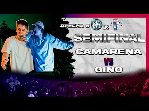 GINO vs CAMARENA -Semifinal- Clasificatoria RED BULL Rapstyle Sjl (Fecha #6)