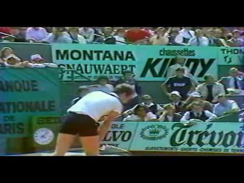 McEnroe vs Connors  SF Roland Garros 1984