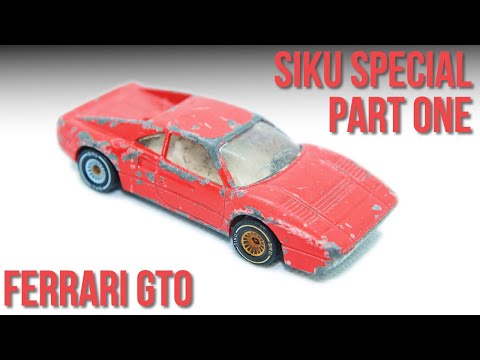 Thumbnail for SIKU restoration: 1060 Ferrari GTO by Ferrari, Porsche, Porsche 959, Ferrari 288 GTO