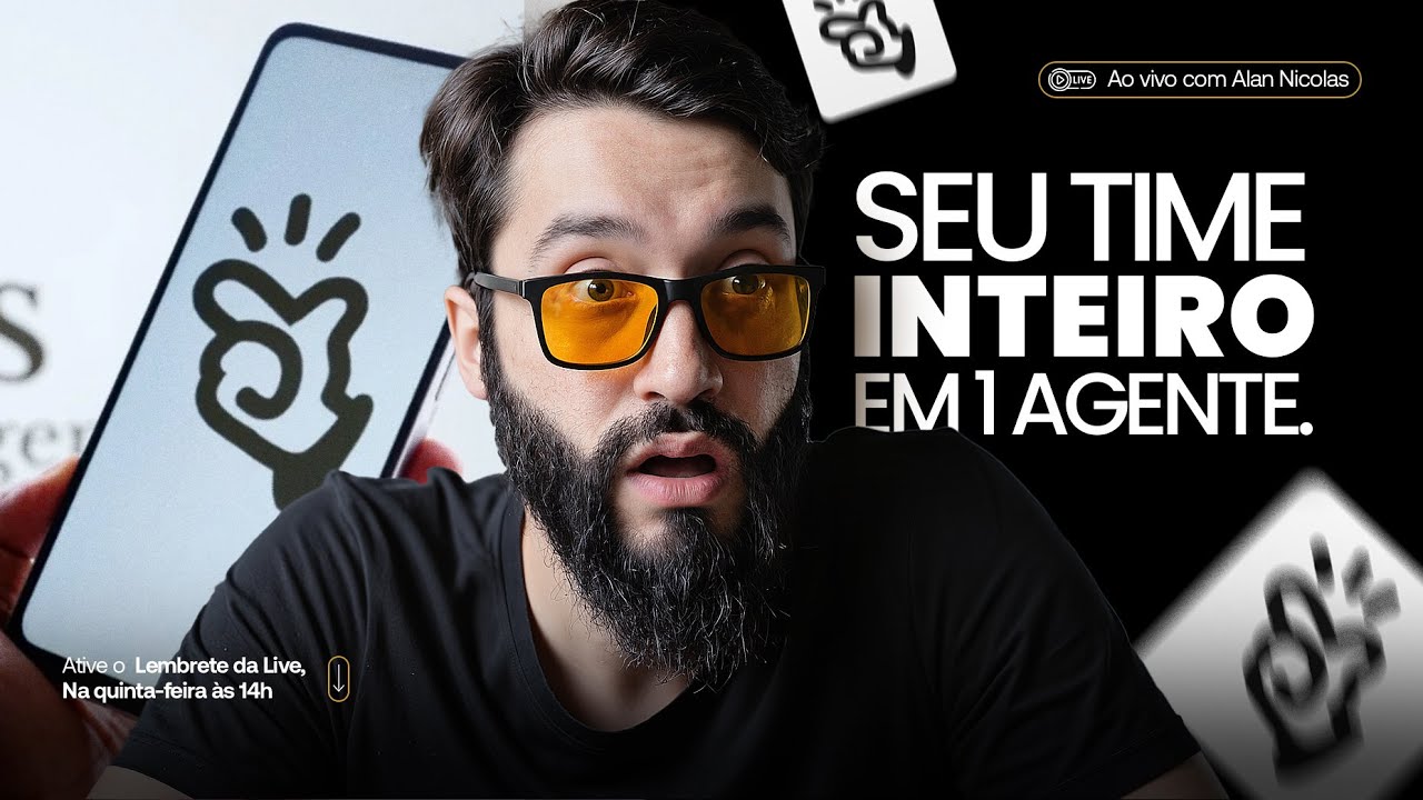 MANUS e os Agentes IA Que Vão Substituir Times Inteiros Até 2026 | Live #013