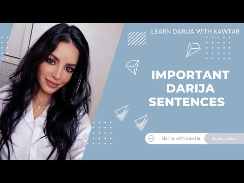 IMPORTANT DARIJA SENTENCES TO LEARN #darija #moroccanarabic