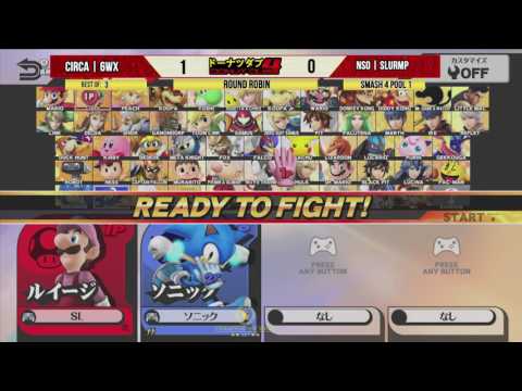Donut Dub 4 Pools Circa | 6WX (Sonic) vs. NSO | Slumrp (Luigi)