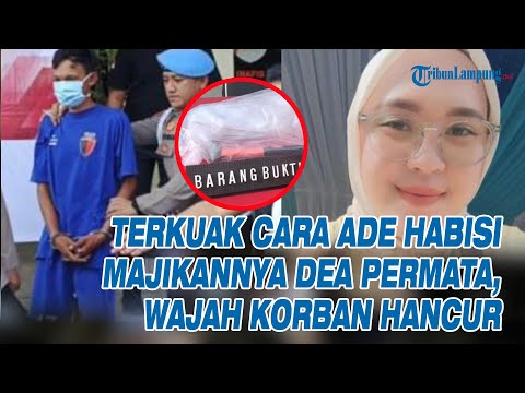 TERKUAK Cara Ade Habisi Majikannya Dea Permata, Wajah Korban Hancur