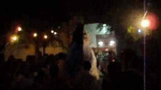 preview picture of video 'El Transito, San Miguel, El Salvador:  Quema de Polvora Fiestas Pantronales.'