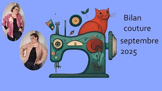 Mon bilan couture du mois de septembre