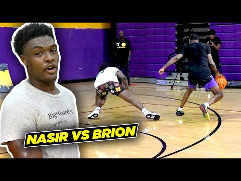 Nasir Core 1v1 vs CRAFTY Ballislife Midwest Guard... $2500 On The Line!