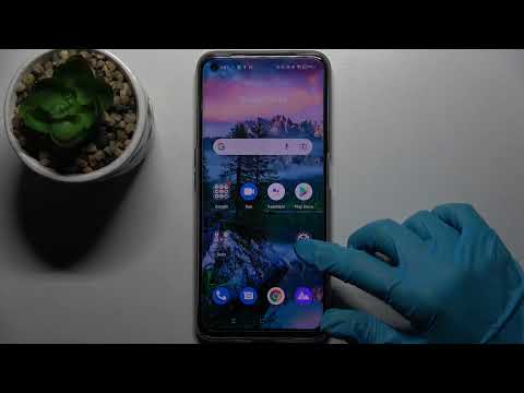 How to Turn On / Off High Contrast Text on REALME 8i – Personalize Display Settings
