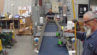 A&E Lane Divider Equipment.