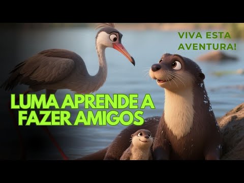 A Lontra que Queria Fazer Amigos | História Infantil com Moral sobre Amizade 🦦💙 #históriasinfantis