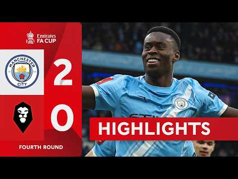 Man City battle to victory ⚔️ | Manchester City (2-0) Salford City | Emirates FA Cup 2025-26