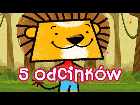 Dzielny Lew Eryk🌴| Sezon 1: Odcinki 6-10 - MARATON BAJEK | bajki dla dzieci | MiniMini+