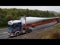 Vestas Wind Turbine Blade transportation