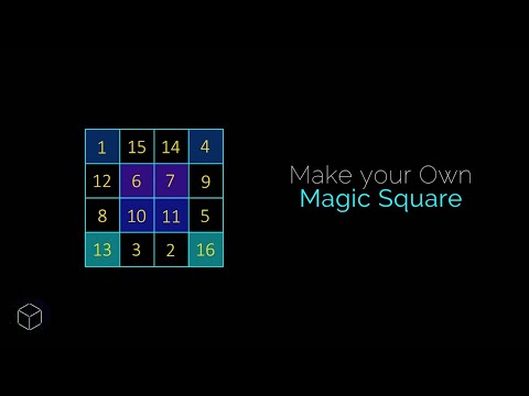 Secret behind MAGIC SQUARE | How to make a MAGIC SQUARE