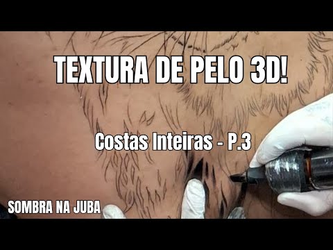 Rei das Costas - PARTE 3: Dominando a Textura da Juba e o Sombreamento Profundo!