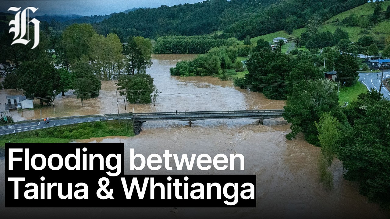 Flooding on SH25 between Tairua and Whitianga
