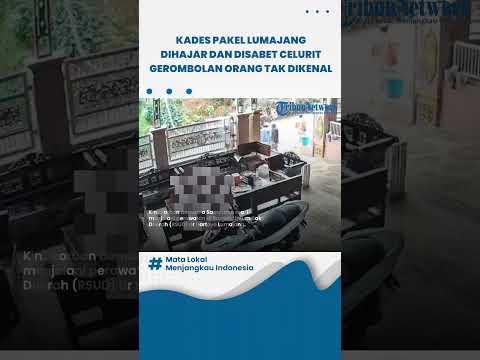Dianiaya Gerombolan Orang Tidak Dikenal, Kades Pakel Babak Belur Dihajar & Disabet Sajam