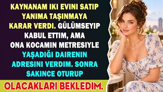 😱 Kayınvalidem iki evi de sattı, taşınmamızı istedi. Gülümseyip metres