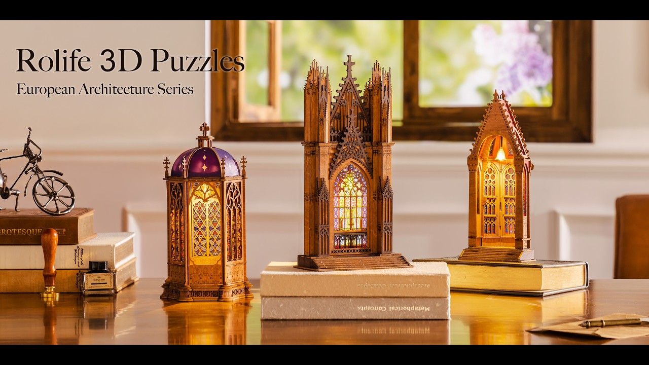 Rolife Rolife Starry Dome Cathedral Holzpuzzle Holz