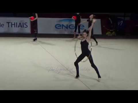 Vlada NIKOLCHENKO (UKR) hoop - 2019 Thiais trainings