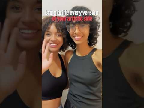 Show off every version of your artistic self using 'Sibling' on Shorts