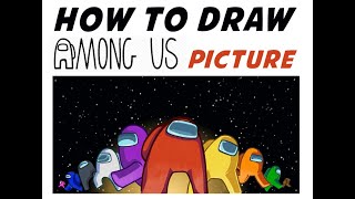 How to Draw Among Us Characters Easy Step by Step Drawing Tutorial for Beginners