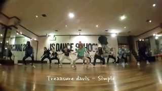 송탄댄스학원 JS댄스스쿨 Treasure Davis - SIMPLE 걸스힙합 GIRLSHIPHOP
