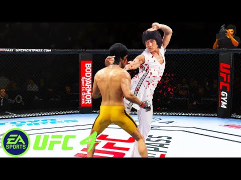 UFC4 Bruce Lee vs Jackie Chan EA Sports UFC 4 - Super Fight