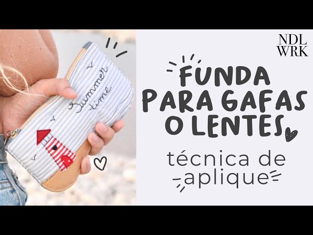 Vídeo relacionado con Genérico Funda para gafas de silicona con cremallera y correa, diseño de personaje, protege gafas de sol y graduadas, regalo original para niñas, adolescentes y mujeres jóvenes, ligera y lavable