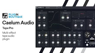 Video thumbnail for Tape Pro by Caelum Audio | Overview & Review of Key Features by Plugin Boutique