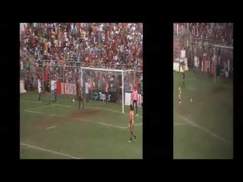 Pênaltis - Final da Copa Kaiser 2014 - Nove de Julho FC x Leões da Geolândia - Alambrado caiu