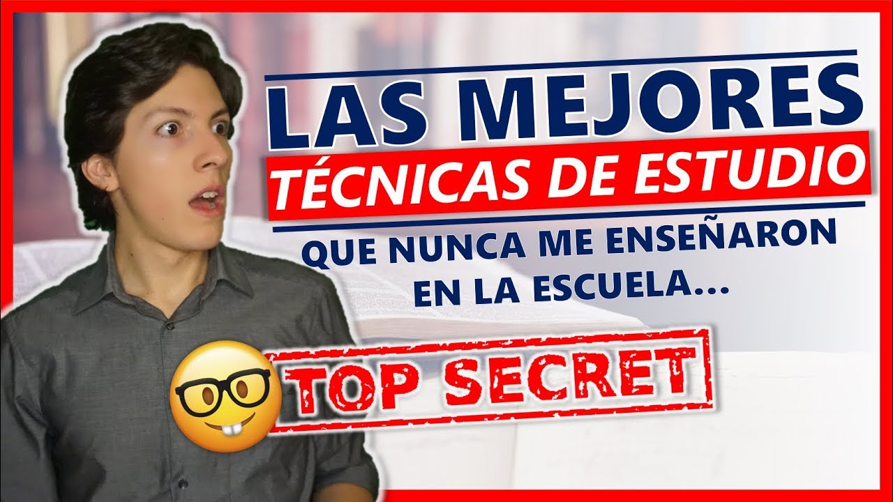 😲 Las 5 MEJORES TÉCNICAS de ESTUDIO (que Aumentan la Retención) | Técnicas de Estudio #4