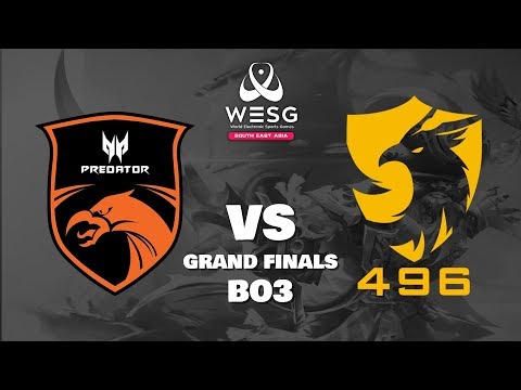 TNC Predator vs 496 Gaming Game 1 (Bo3) | WESG 2019 Regional Finals
