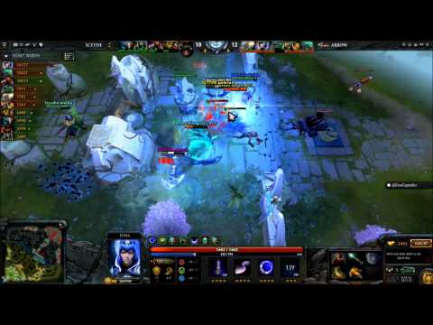 Arrow Destroys Scythe (Game 3/3 @ESL One) - DOTA 2