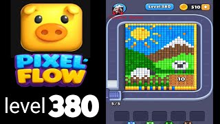 Pixelflow level 380 Guide Walkthrough Solution