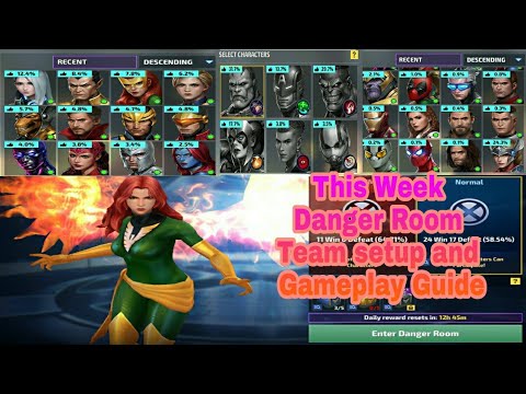 Danger Room Team Setup and Gameplay Guide For This week - Marvel Future Fight