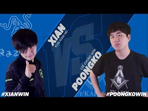 USFIV: r/kappa Poongko vs RZR Xian - Capcom Cup 2015 Top 8 - CPT 2015