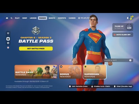 Fortnite: Chapter 6 - Season 3 Battle Pass (Full Showcase)