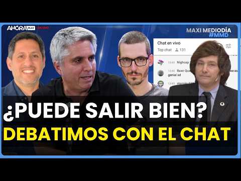 DEBATIMOS NOSOTROS CON EL CHAT: ¿PUEDE SALIR BIEN? I Maxi Montenegro #MaxiMediodía