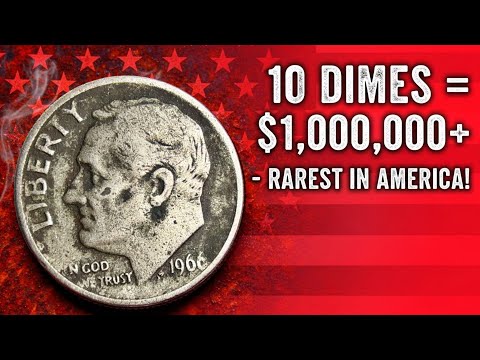 Top 4 Ultra Rare Roosevelt Dimes Worth $143K–$175K Each | Rare Coin Treasures for Collectors