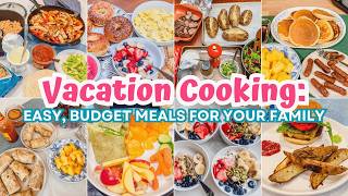 EASY VACATION MEAL IDEAS//breakfast, lunch & dinner for your Airbnb!