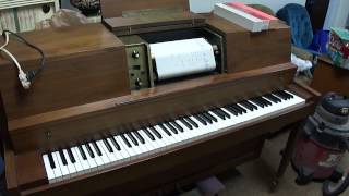 Janssen player piano playing &quot;Hard Hearted Hannah&quot;