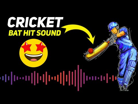 Free Cricket Bat Sound Effect for Content Creators!