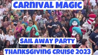 Thanksgiving 2023: Join the Epic Sailaway Party on Carnival Magic